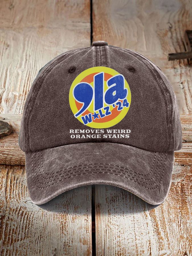 2024 Removes Weird Orange Stains Printed Hat