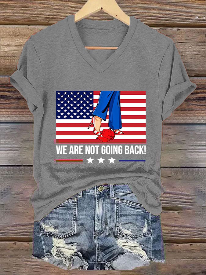 Women's We're Not Going Back Print T-Shirt