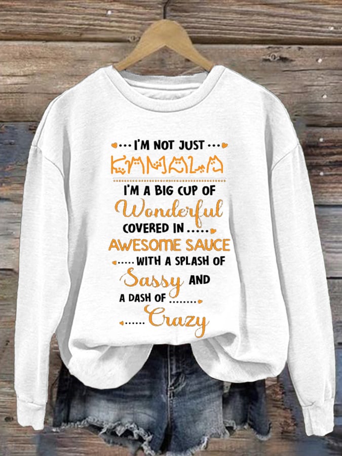 Women's Feminist Print Casual Sweatshirt