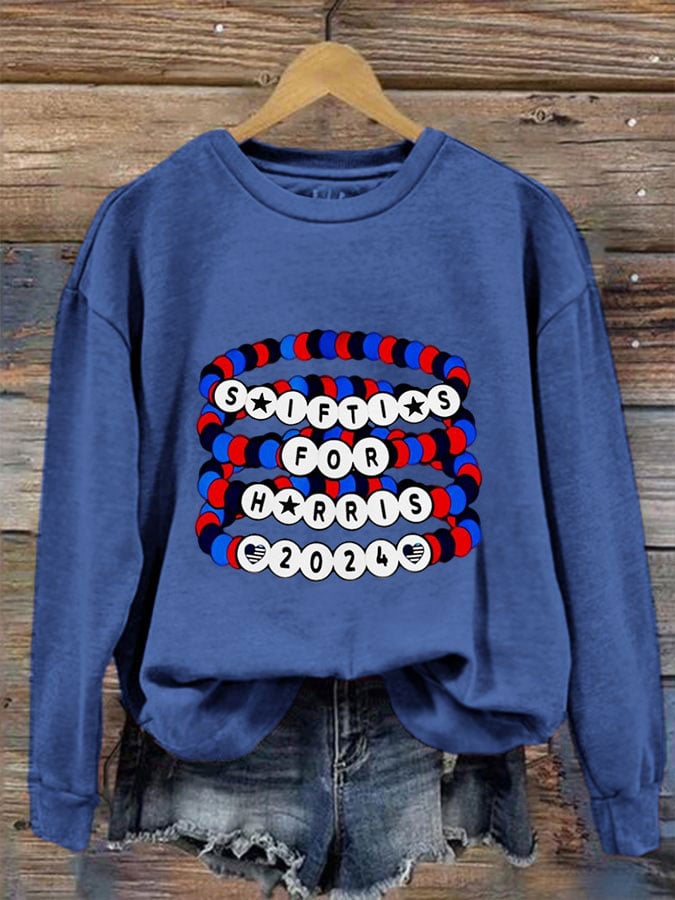 Women's In my voting era bracelet sweatshirt