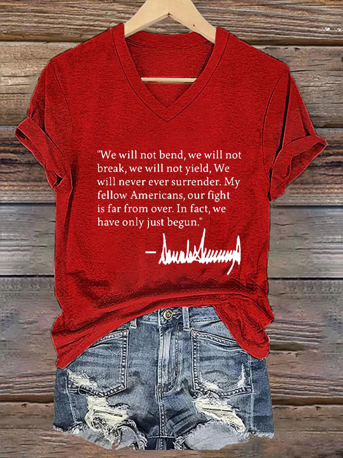 Women's Make America Great  Print T-Shirt