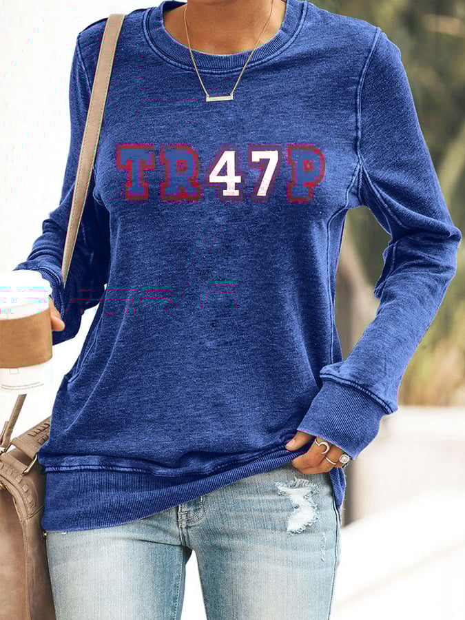 Retro TR47P Print Sweatshirt