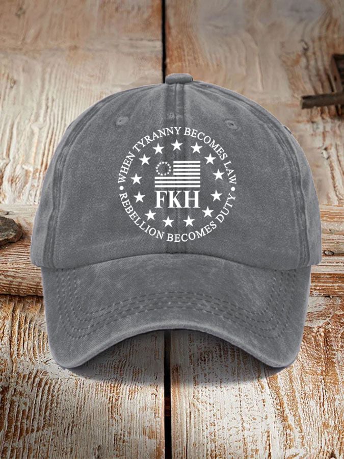 FKH Printed Casual Unisex Hat
