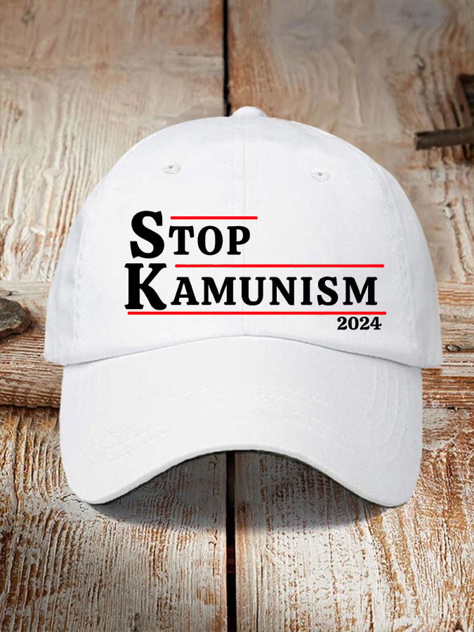 Stop Kamunism print hat