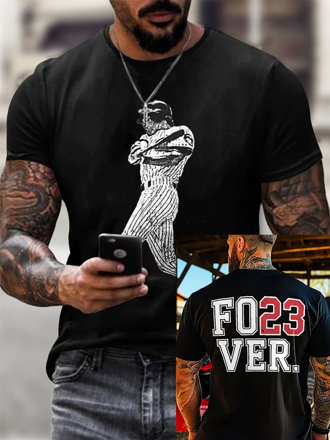 Men's Retro R.I.P Forever 23 Print T-Shirt
