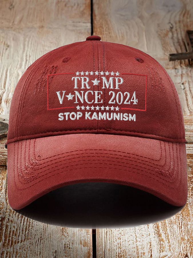 Unisex Stop Kamunism Printed Hat
