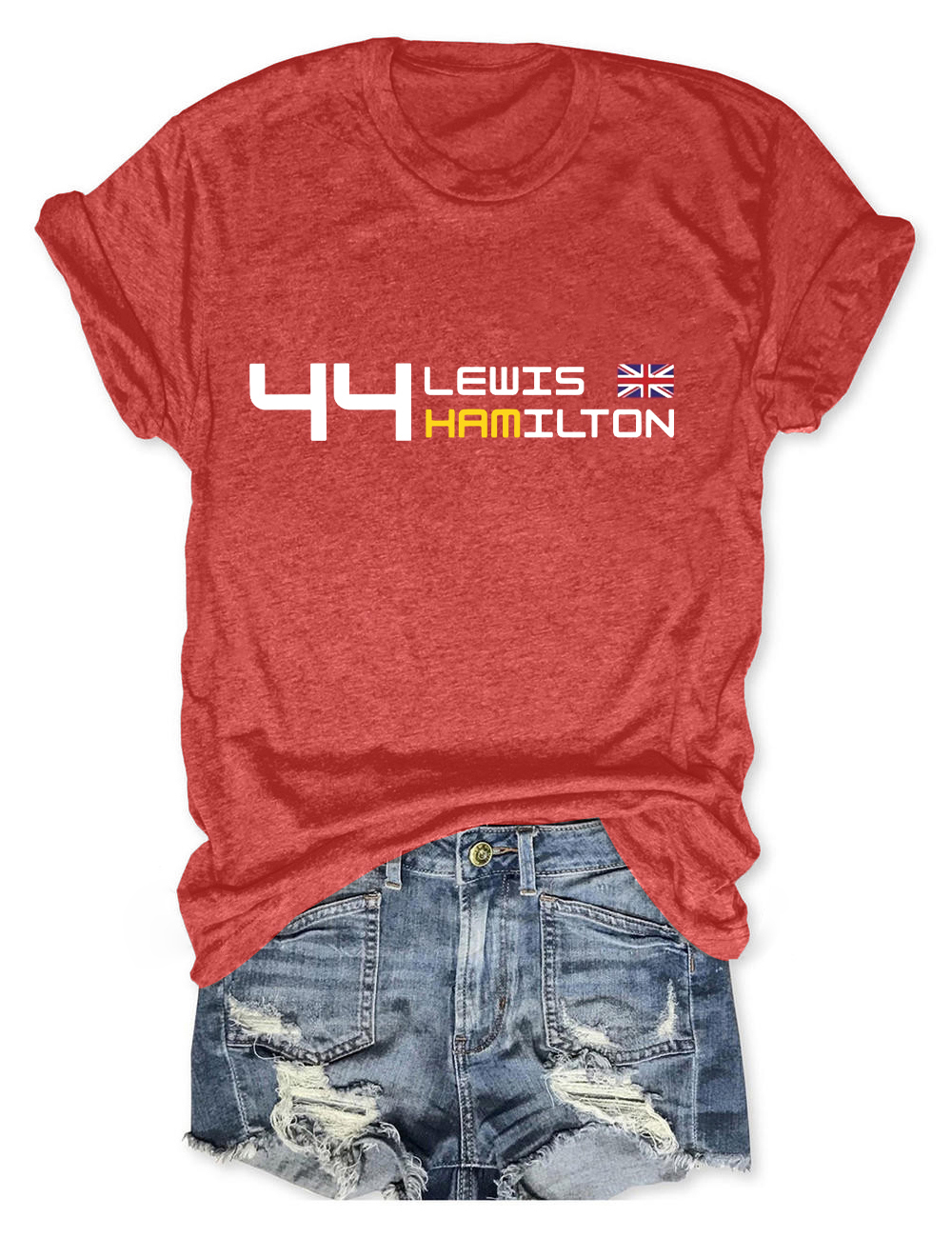 Lewis Hamilton Ferrari F1 2025 T-Shirt