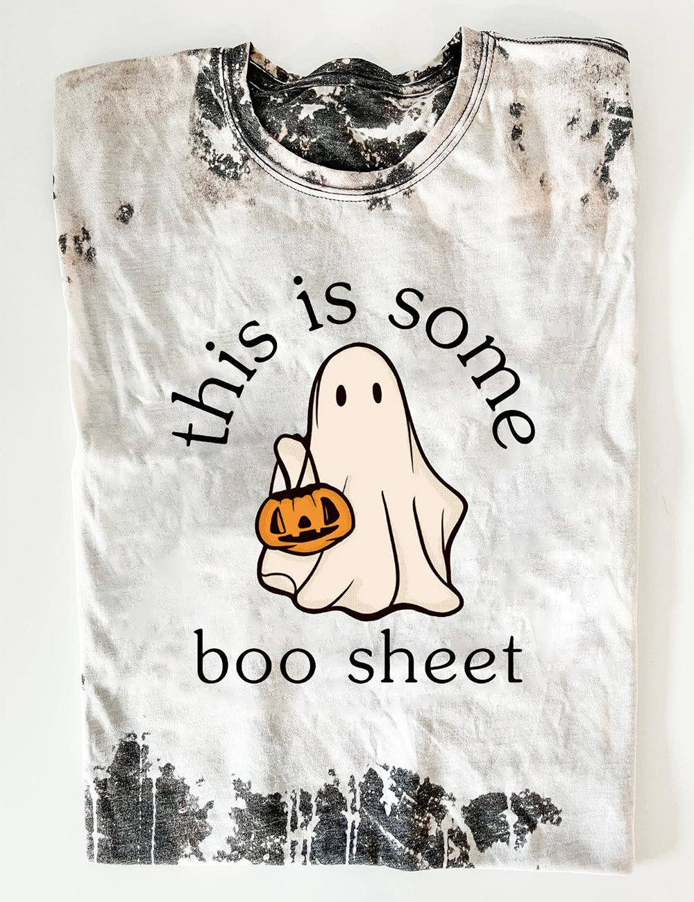 Women's This Is Some Boo Sheet Print T-Shirt