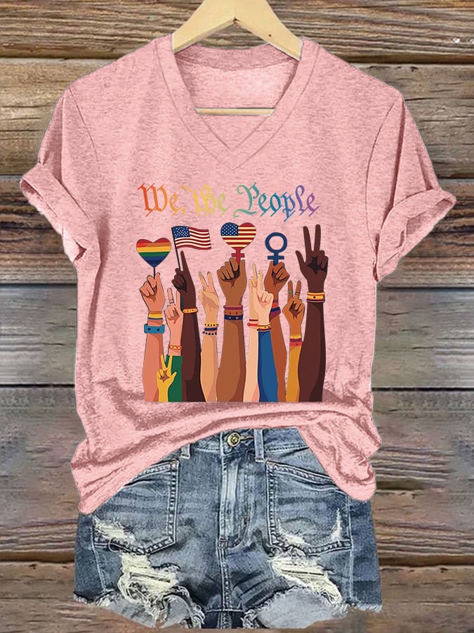 Women's We the People Print T-shirt
