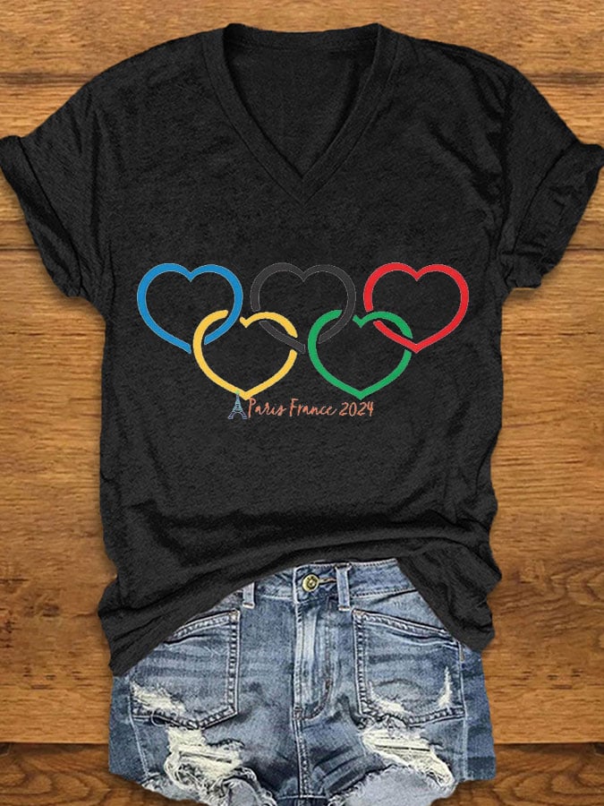Women's 2024 Paris commemorative T-shirt