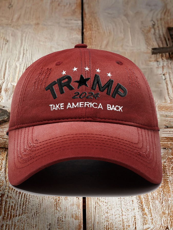 Retro Take America Back Printed Baseball Cap
