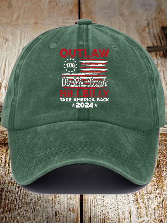 The Outlaw and The Hillbilly Take America Back Hat