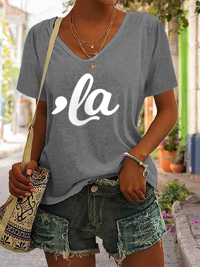 Women's Comma La Print T-Shirt