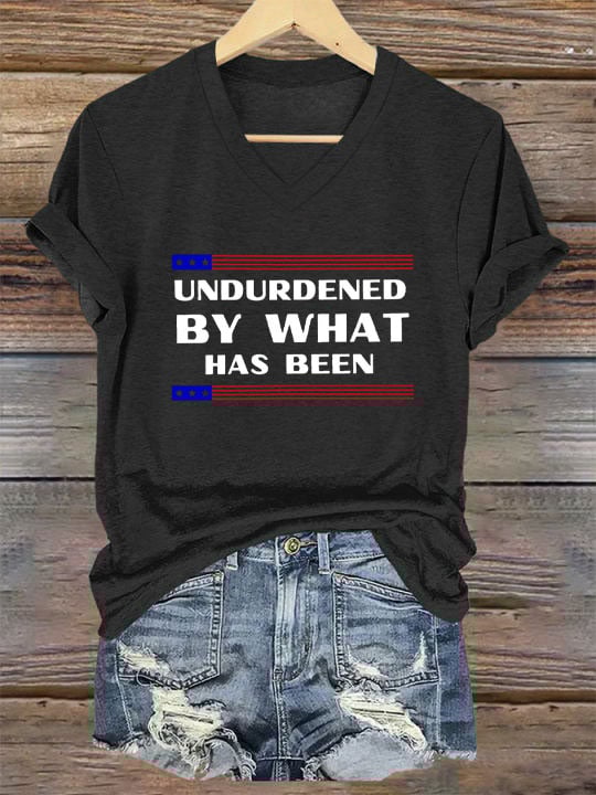 Women's What Can Be Unburdened By What Has Been Print T-Shirt