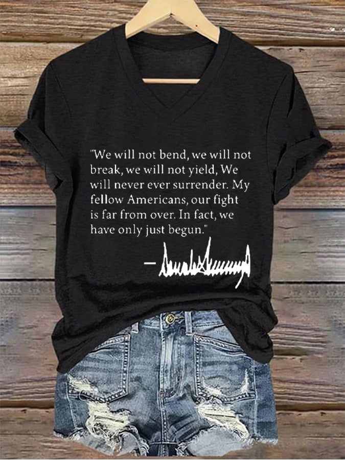Women's Make America Great  Print T-Shirt