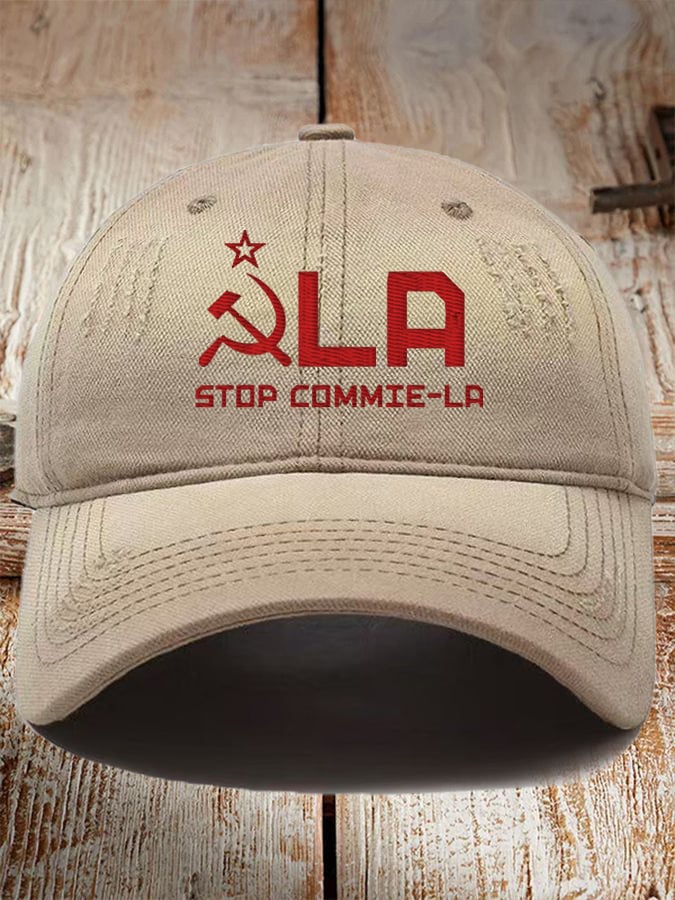 Unisex Stop Kamunism Printed Hat