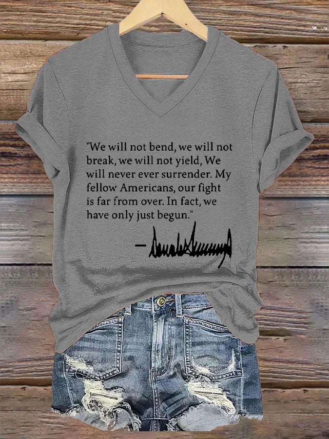 Women's Make America Great  Print T-Shirt