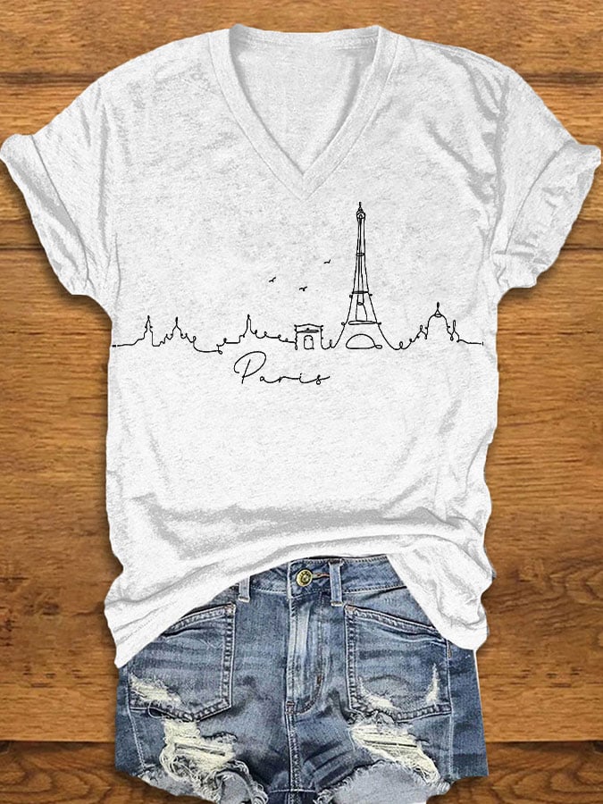 Women's 2024 Paris commemorative T-shirt