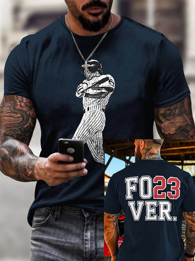 Men's Retro R.I.P Forever 23 Print T-Shirt