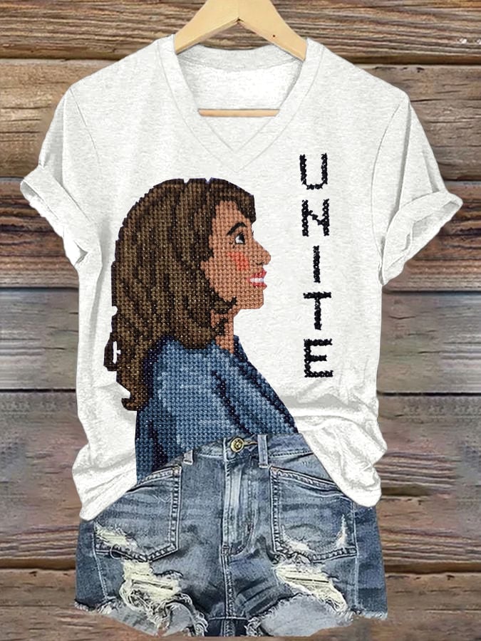 Unite Casual V Neck T-Shirt