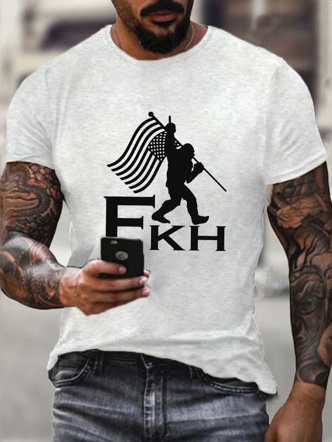 Men's FKH printed T-shirt