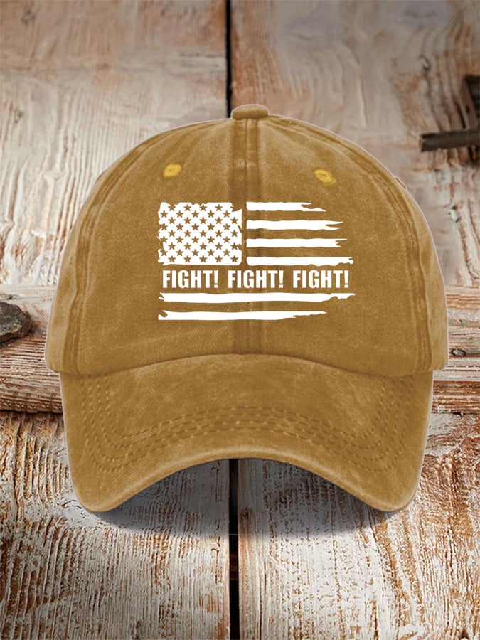Unisex Flag Fight Fight Fight Pint Casua Hat