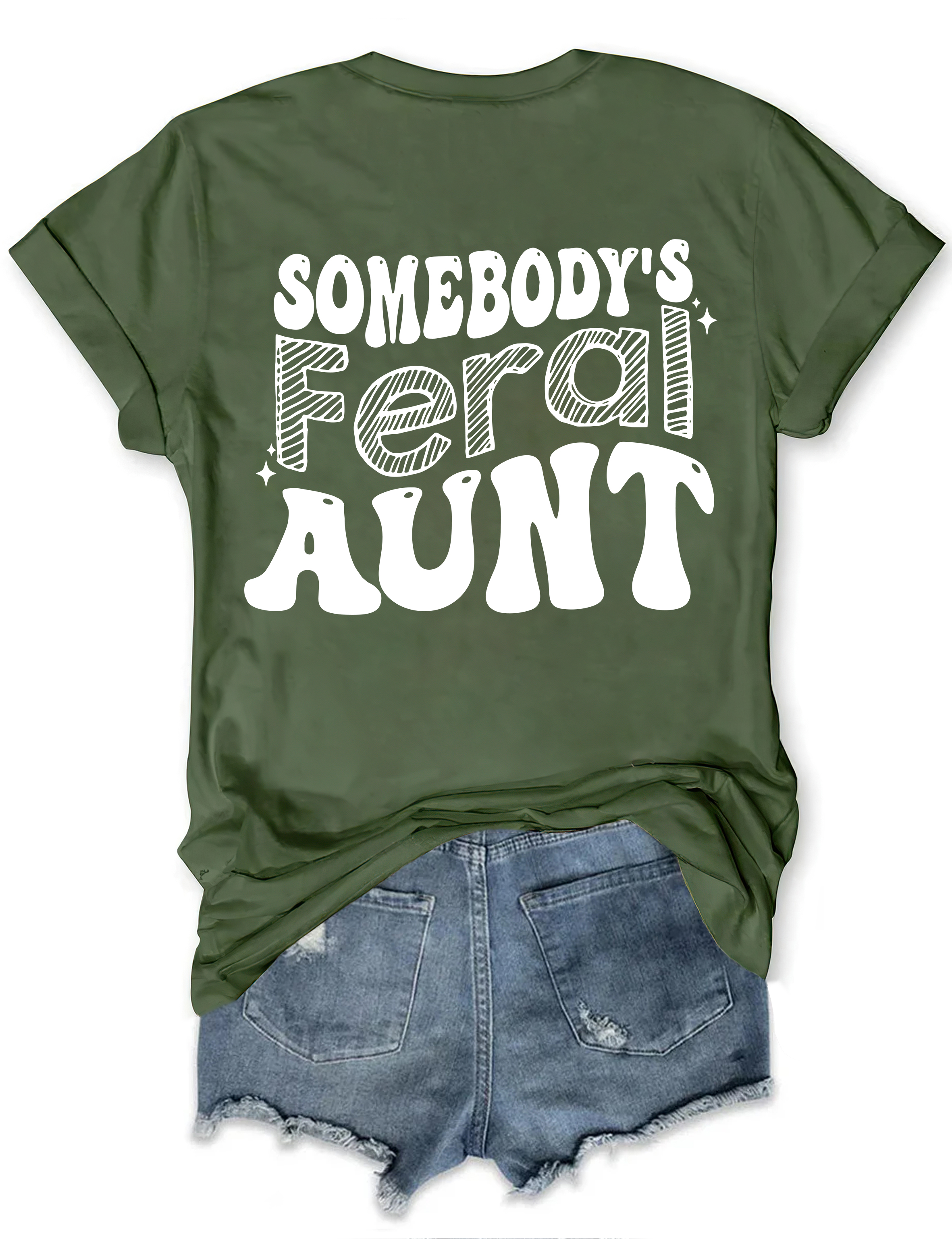 Somebody’s Feral Aunt T-shirt