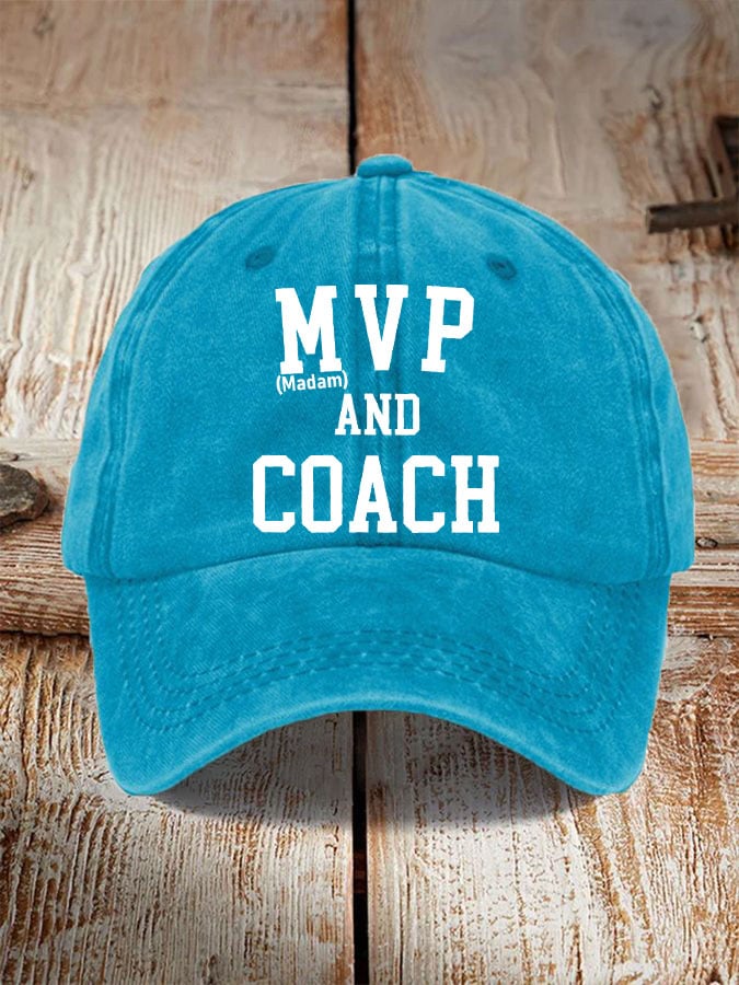 MVP AND COACH hat