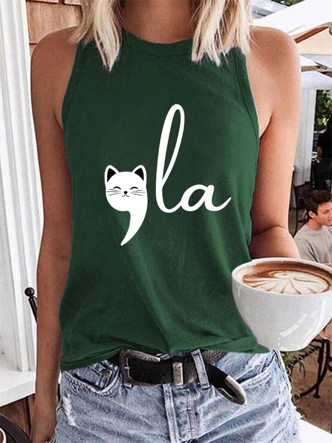 Women's "Childless Cat Lady La" Tank Top