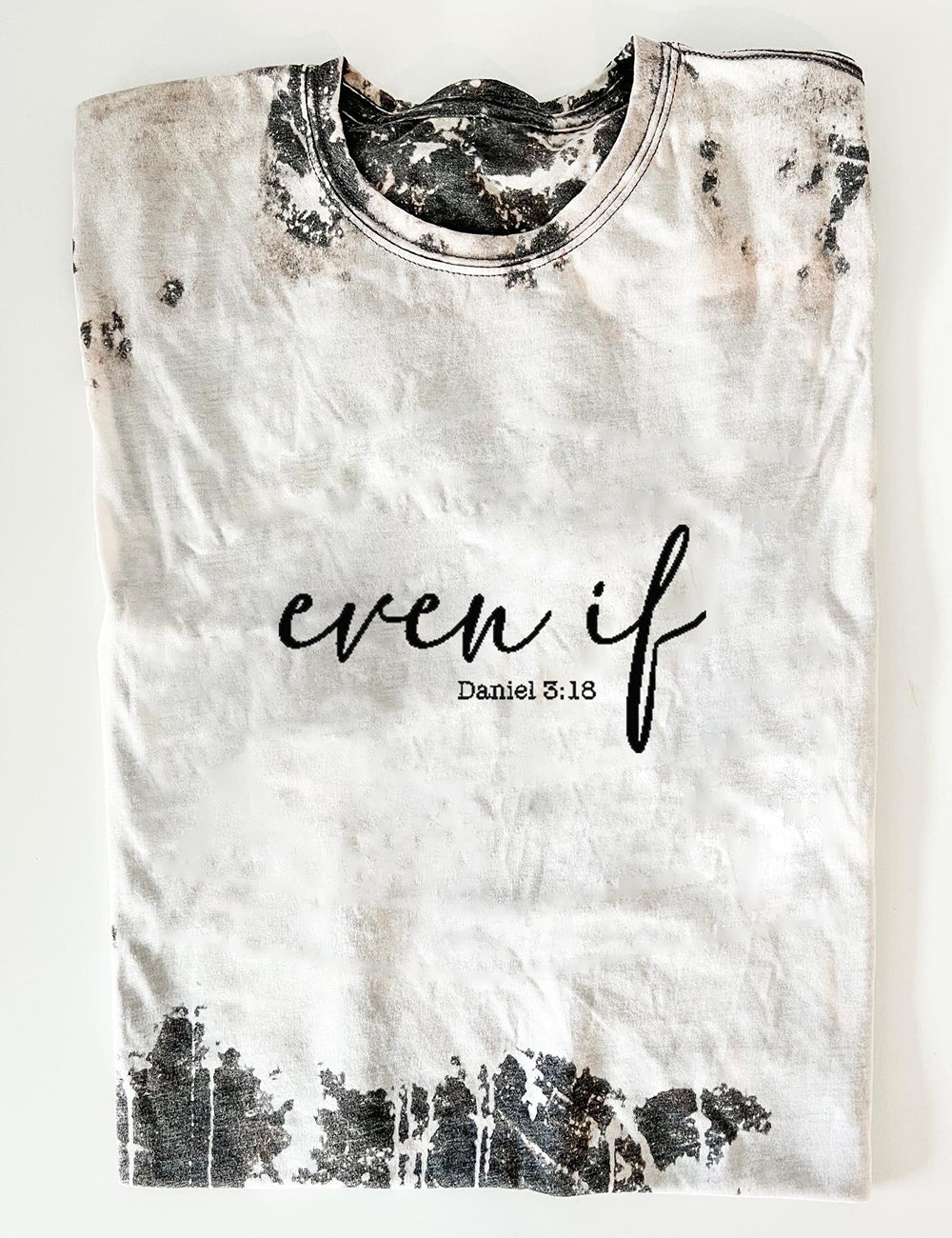 Women's Even If Daniel 3:18 Bible Verse Print T-Shirt