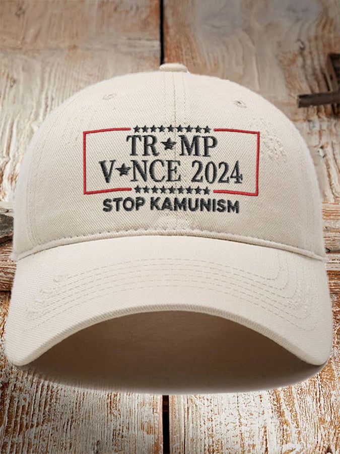 Unisex Stop Kamunism Printed Hat