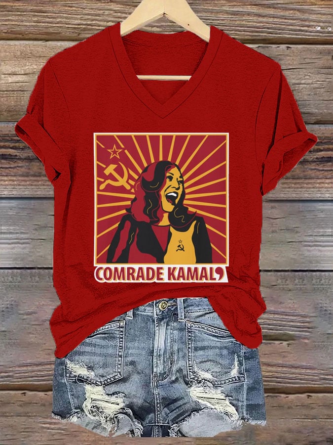 Women's Comrade La Print T-shirt