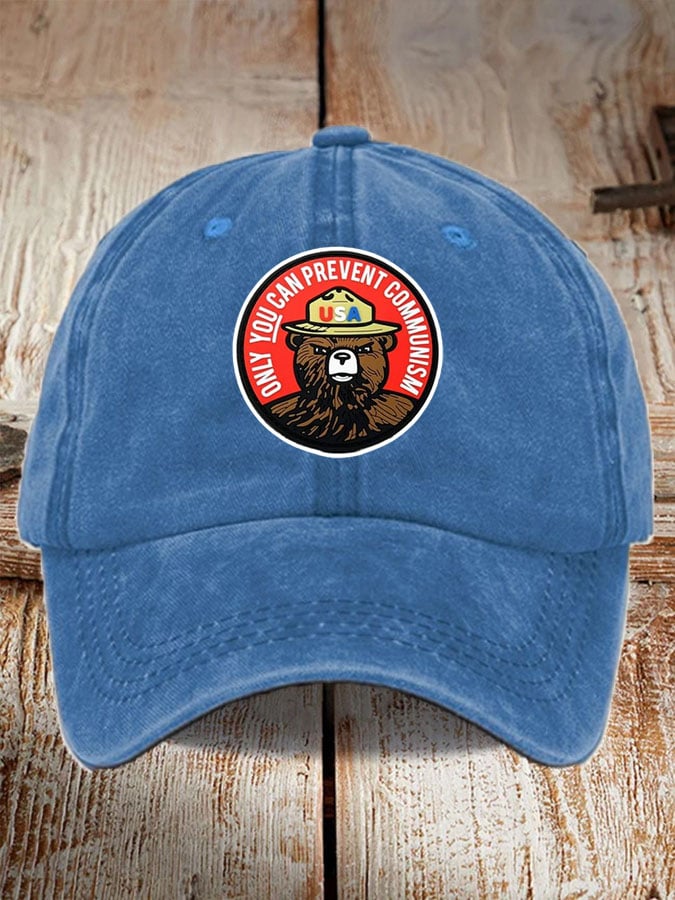 Unisex Only You Can Prevent Communism Print Baseball Cap