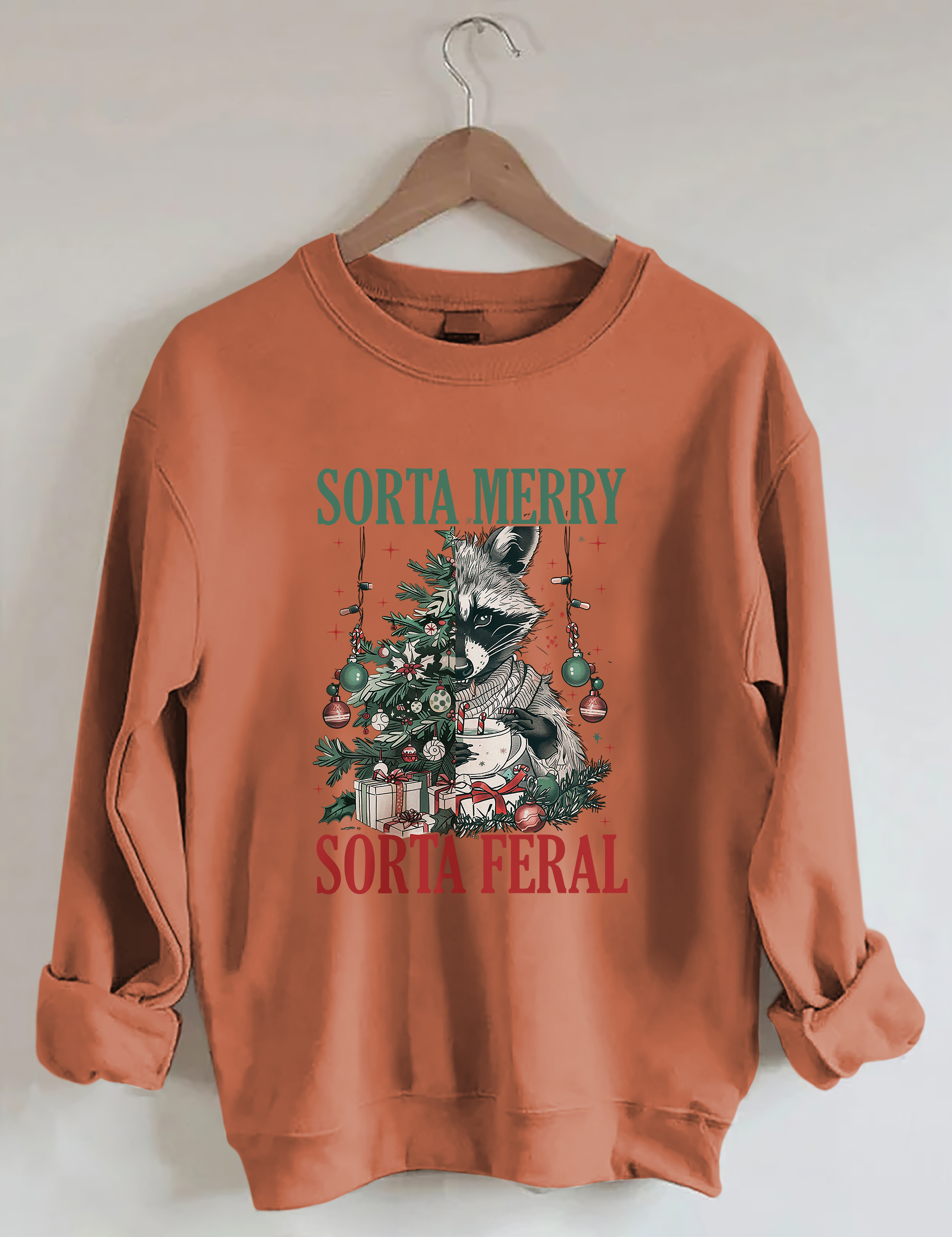 Sorta Merry Sorta Feral Sweatshirt