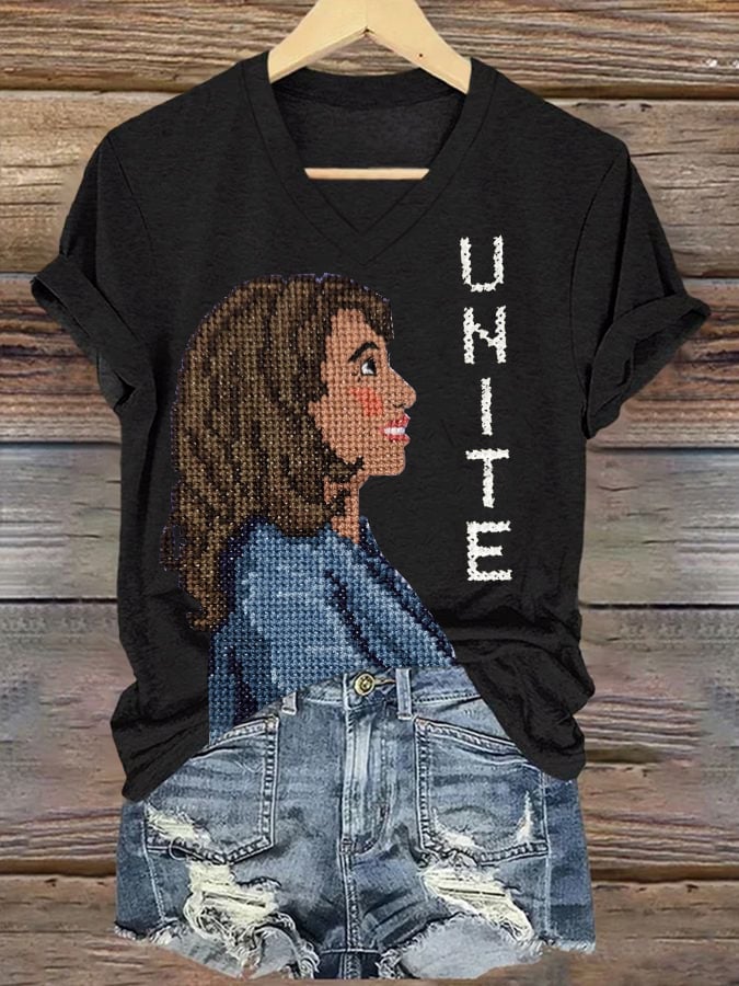 Unite Casual V Neck T-Shirt
