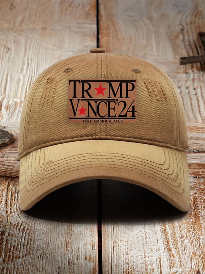 Unisex Take America Back 2024  Print Baseball Cap