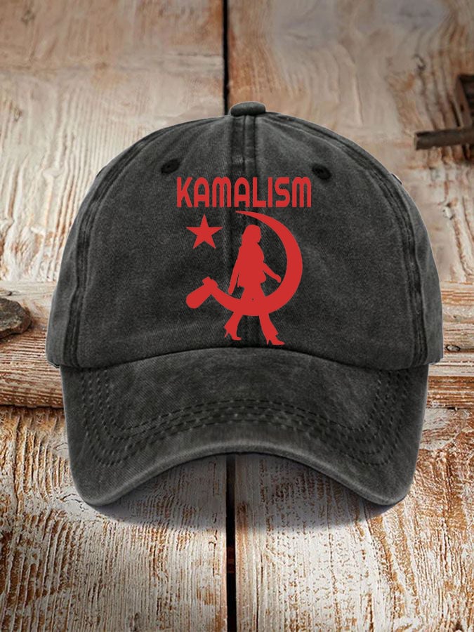 Kamalism print hat