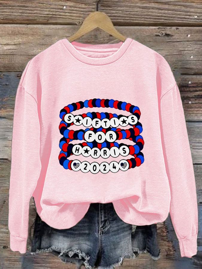 Women's In my voting era bracelet sweatshirt