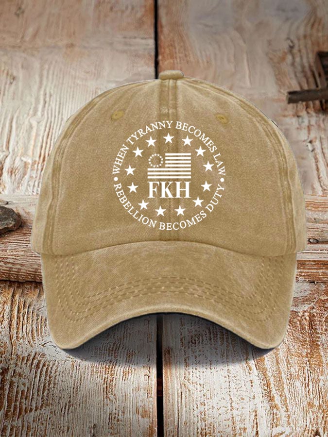 FKH Printed Casual Unisex Hat