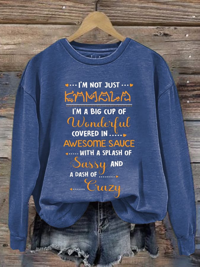 Women's Feminist Print Casual Sweatshirt