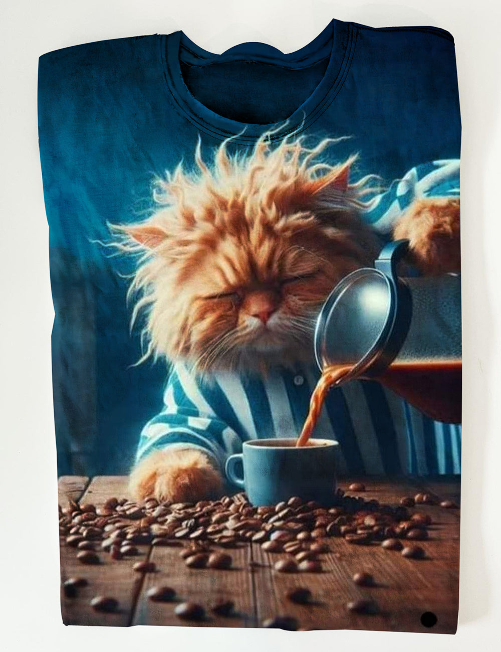 Cat Coffee Tee