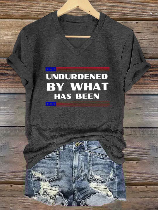 Women's What Can Be Unburdened By What Has Been Print T-Shirt