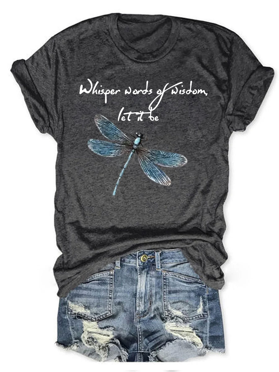 Whisper Words Of Wisdom Let It Be Graphic T-shirt