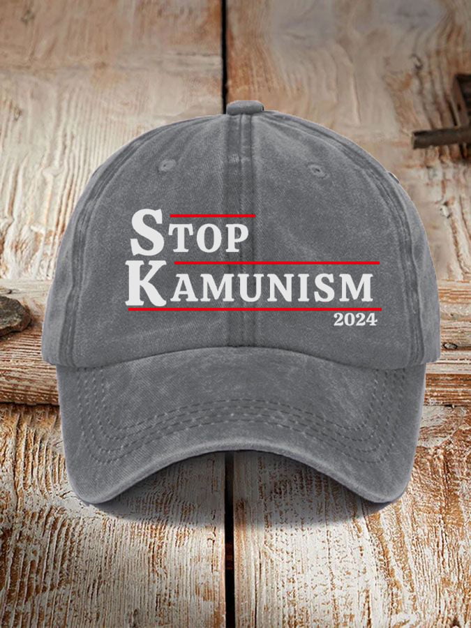 Stop Kamunism print hat