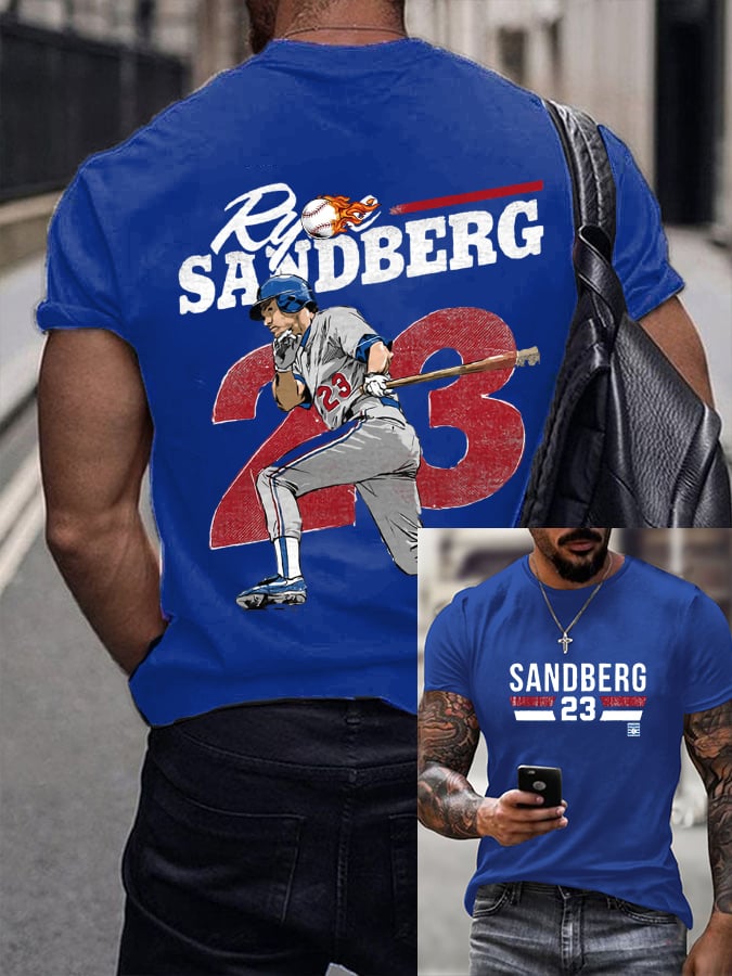 Men's Retro RIP 23 Print T-Shirt