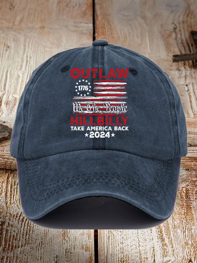 The Outlaw and The Hillbilly Take America Back Hat