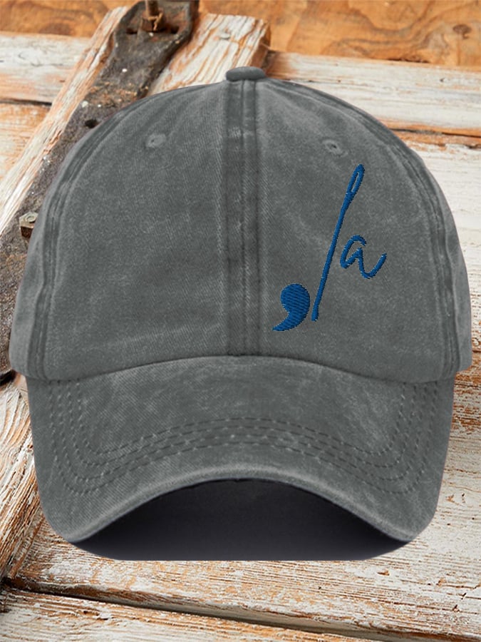 Retro La Print Baseball Cap