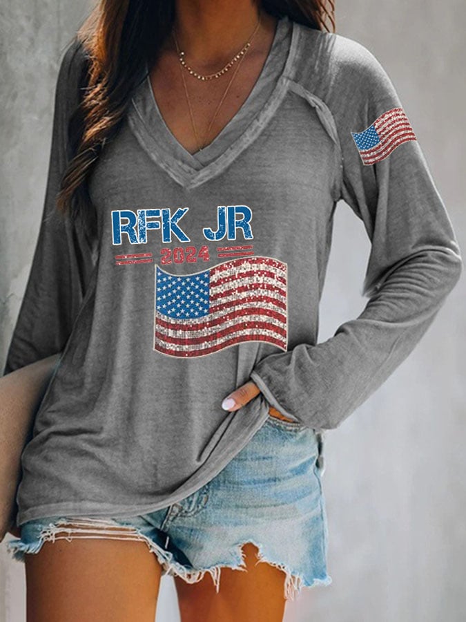 Women'S RFK JR 2024 Printed T-Shirt