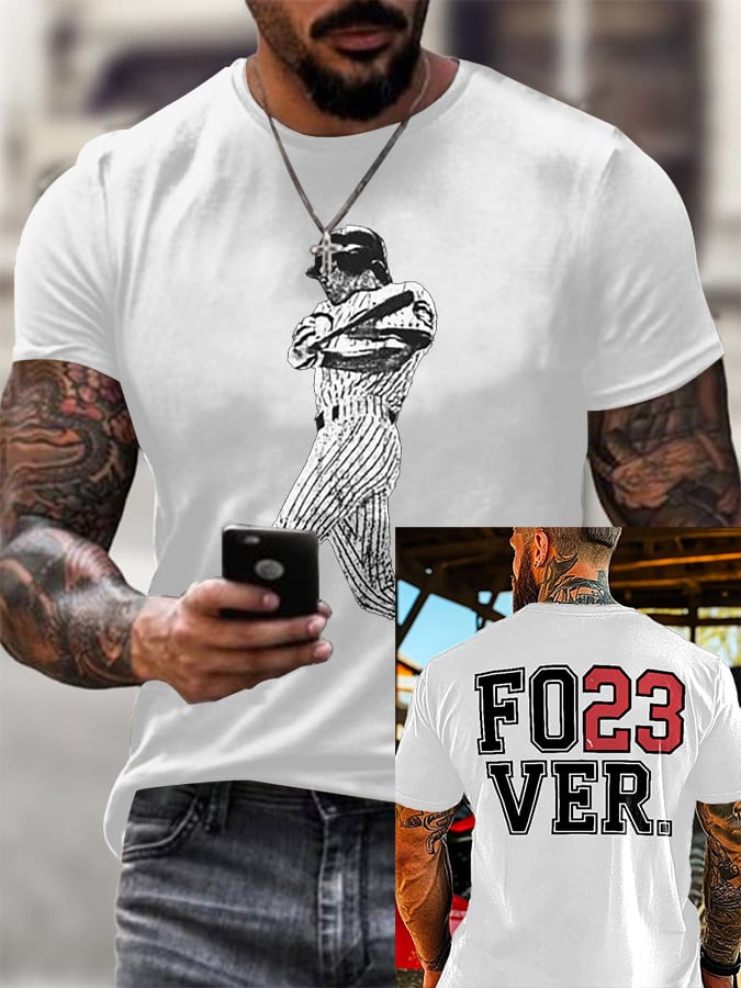 Men's Retro R.I.P Forever 23 Print T-Shirt
