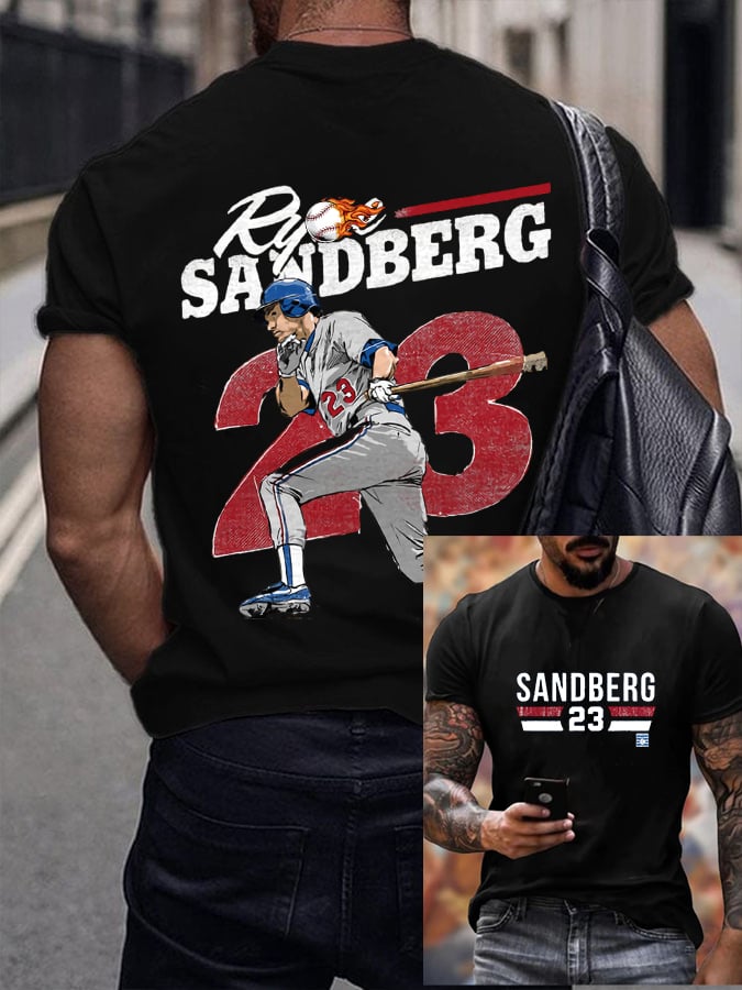 Men's Retro RIP 23 Print T-Shirt